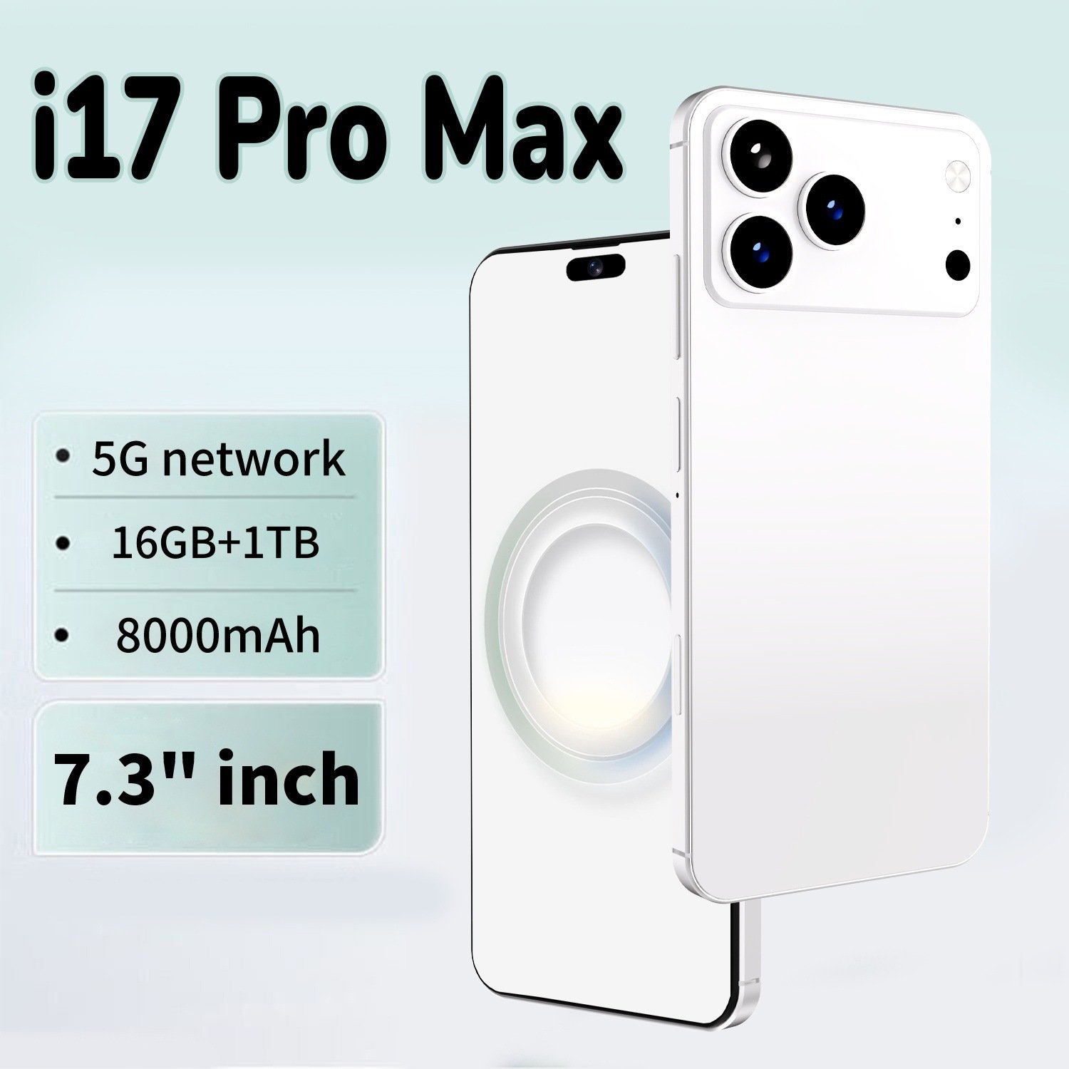 爆款跨境i17 Pro Max智能手机 - 图片 3