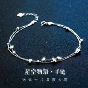 镀925银韩版时尚精美手链