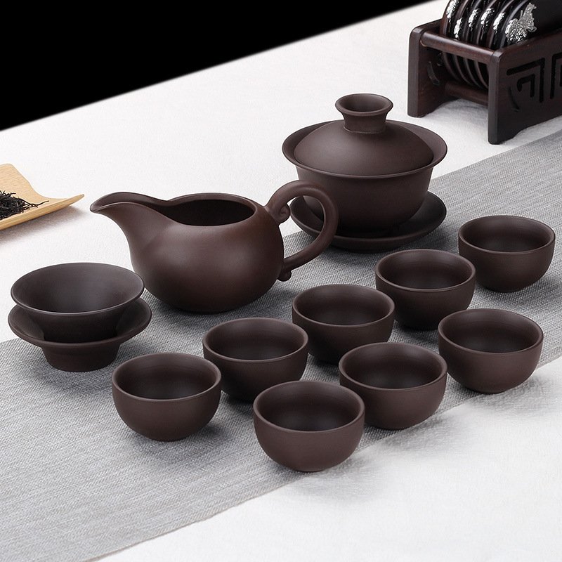精品紫砂壶茶具套装 - 图片 8