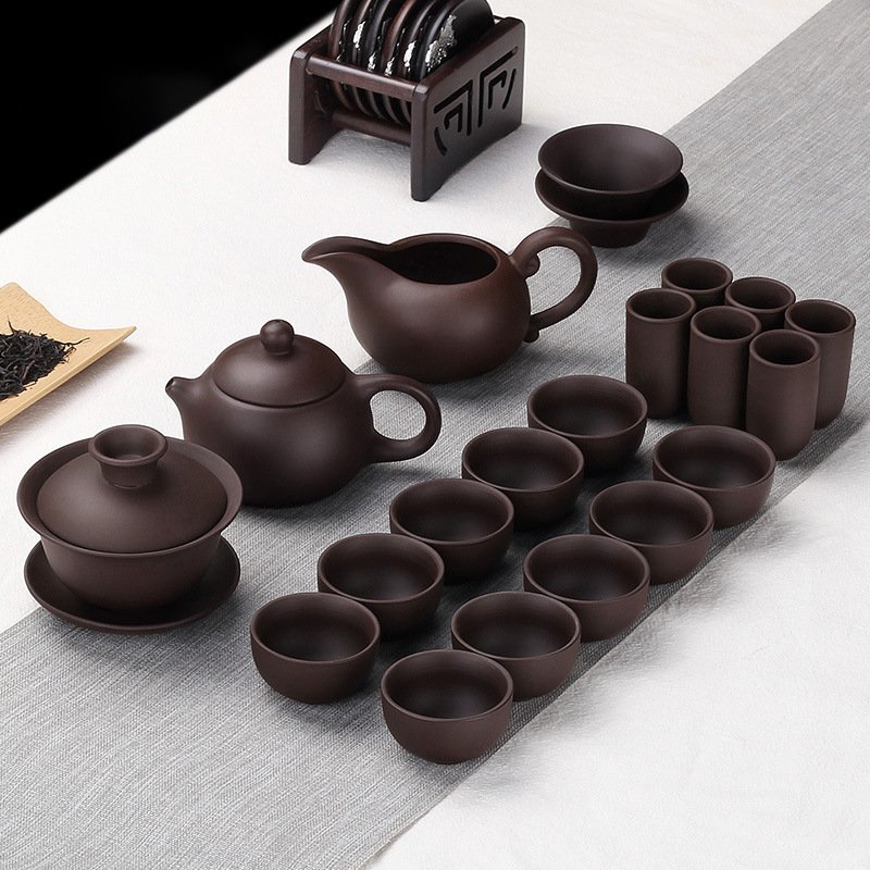 精品紫砂壶茶具套装 - 图片 9